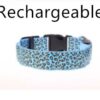 LED Dog Collar Safety Adjustable Nylon Leopard Pet Collar - Image 10